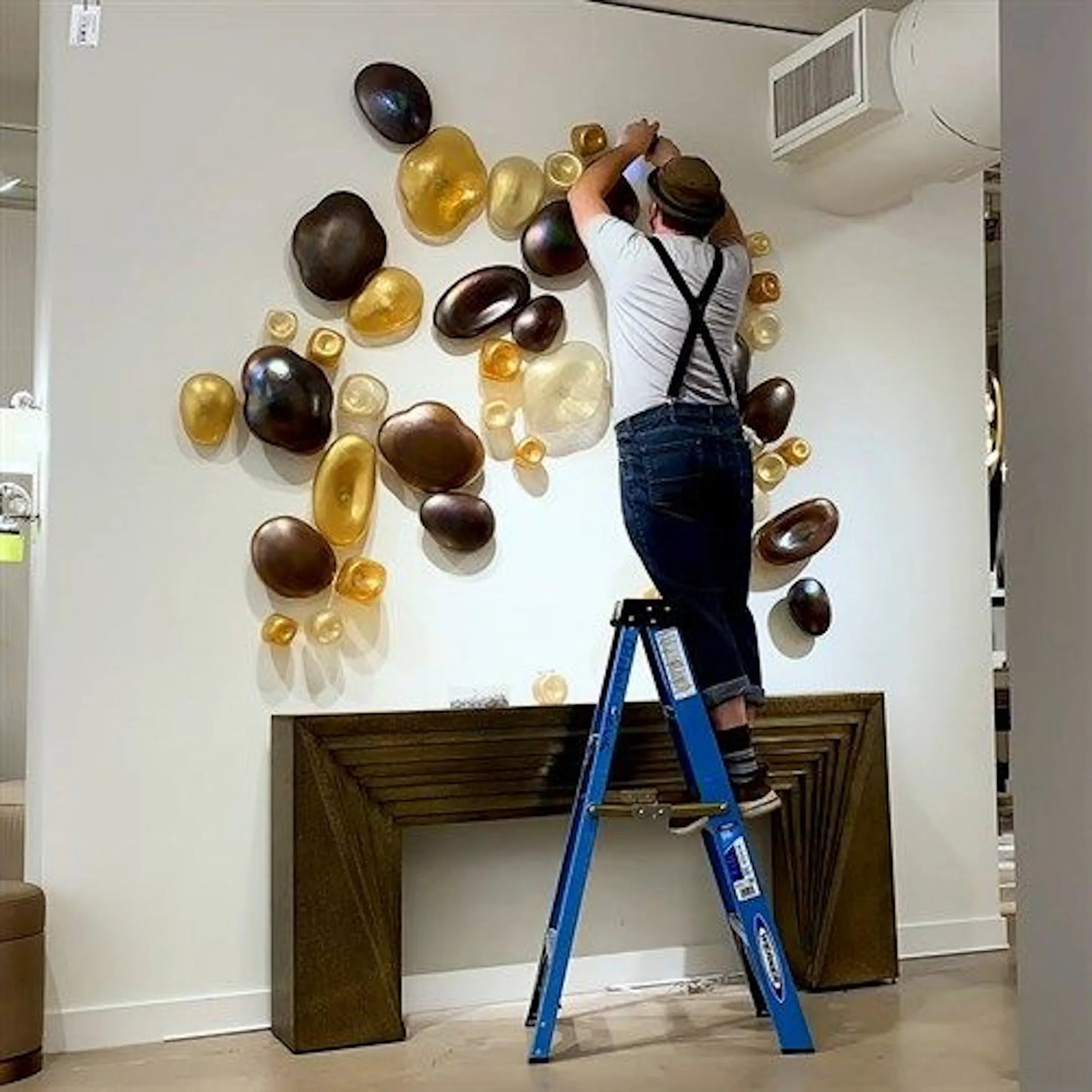 Wall Rocks by Global Views. Made from glass in a coastal style.