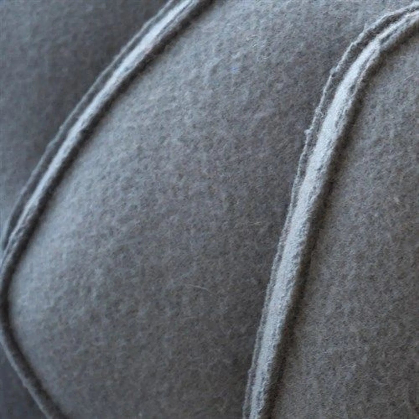 034 SR-940020 | Closeup | Rock Pillow by Global Views in gray. Made from shell: 70% wool, 30% acrylic in a eclectic & global style.