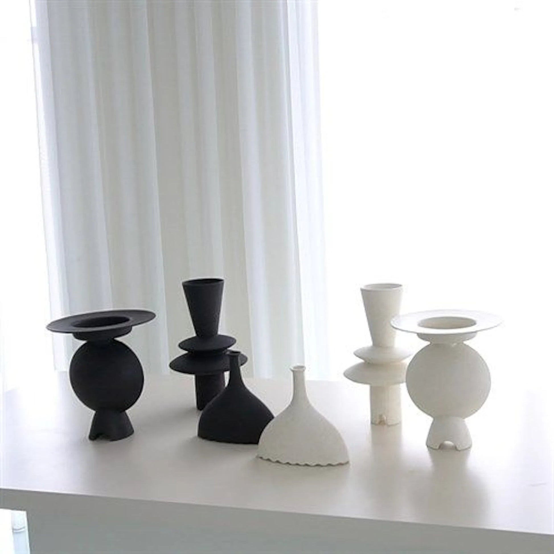 Adelyn Geometric Vase by Global Views. Made from ceramic in a eclectic & global style.