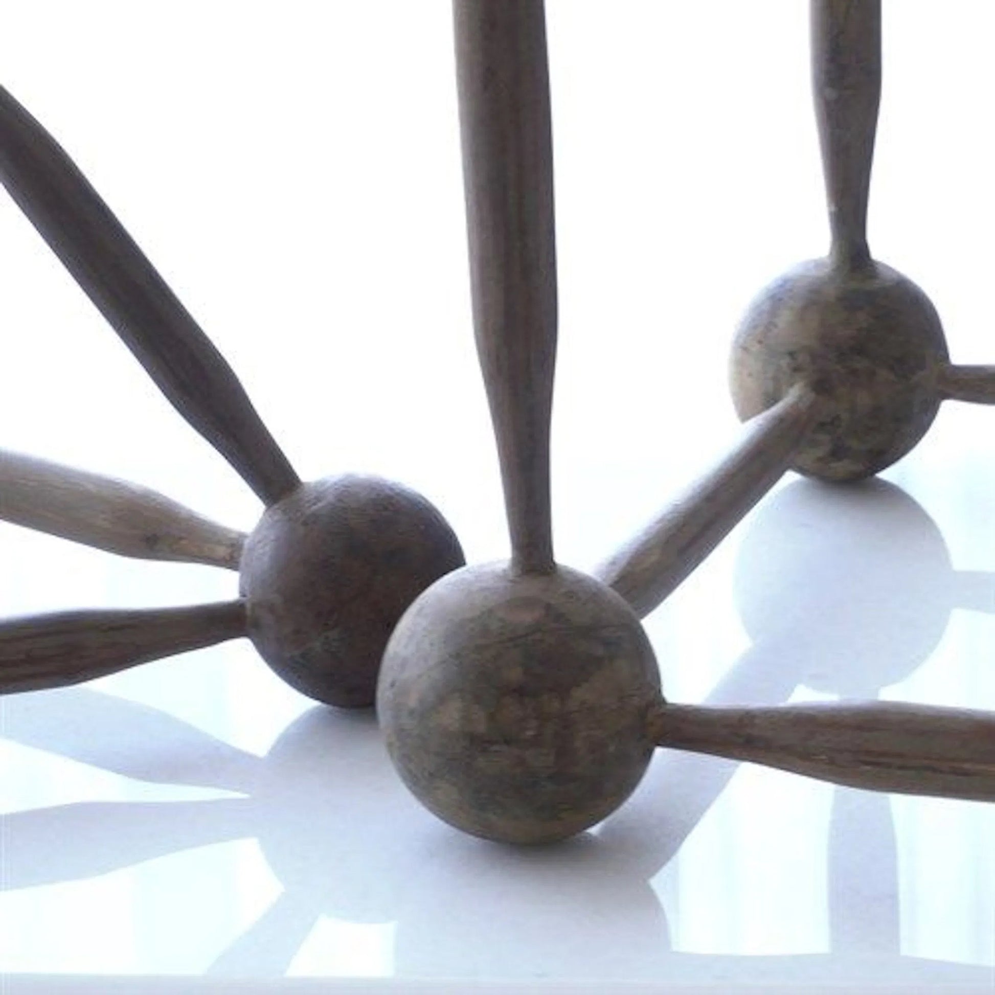 Rollerpin Wooden Cube by Global Views. Made from recyled wood, natural wax in a eclectic & global style.