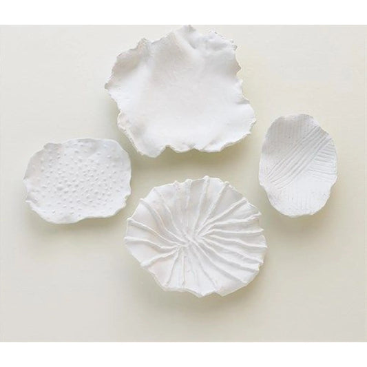 Maitake Wall Decor by Global Views. Made from ceramic in a coastal style.
