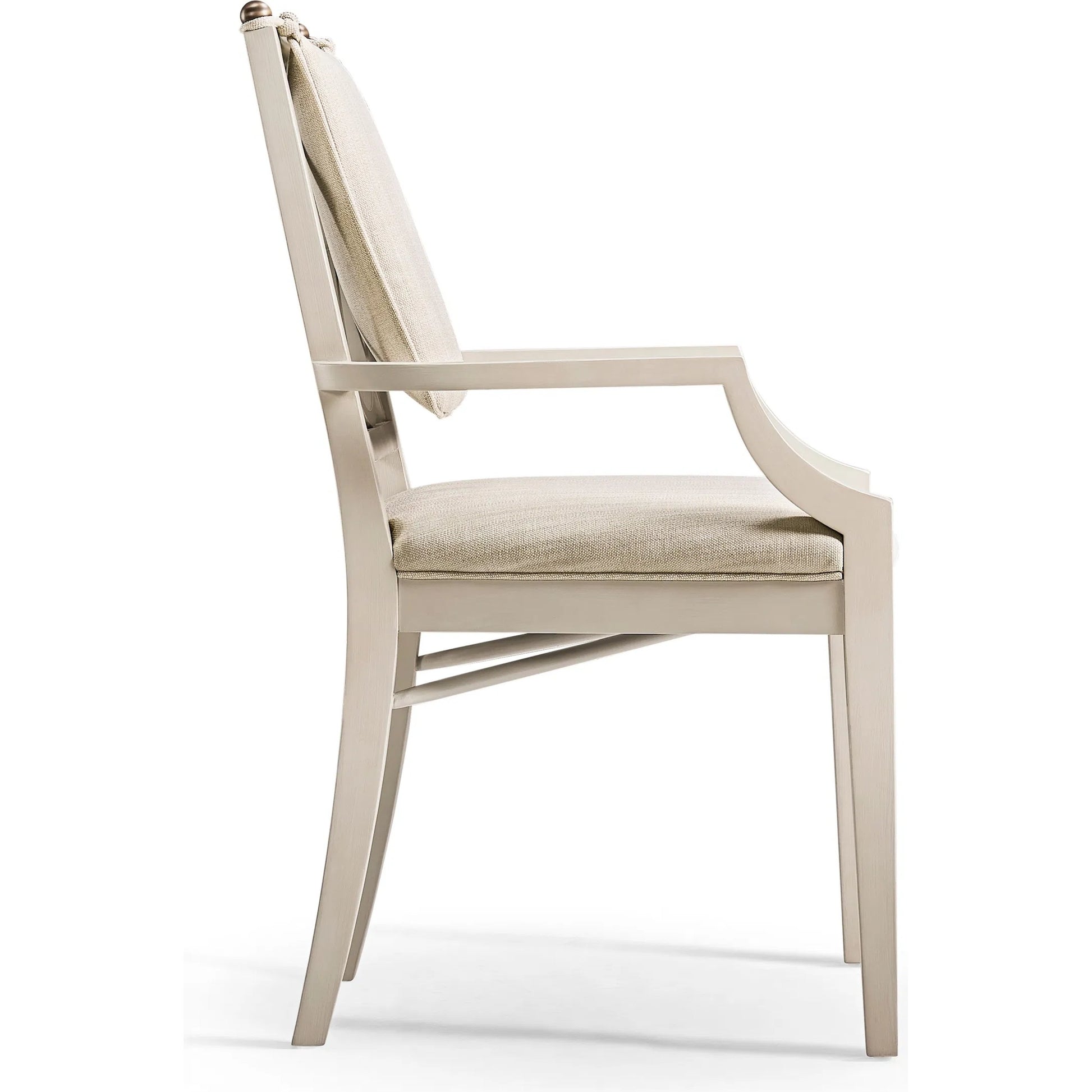 Orion Arm Chair (Set of 2) by Jonathan Charles in london mist. Made from acacia in a transitional style.