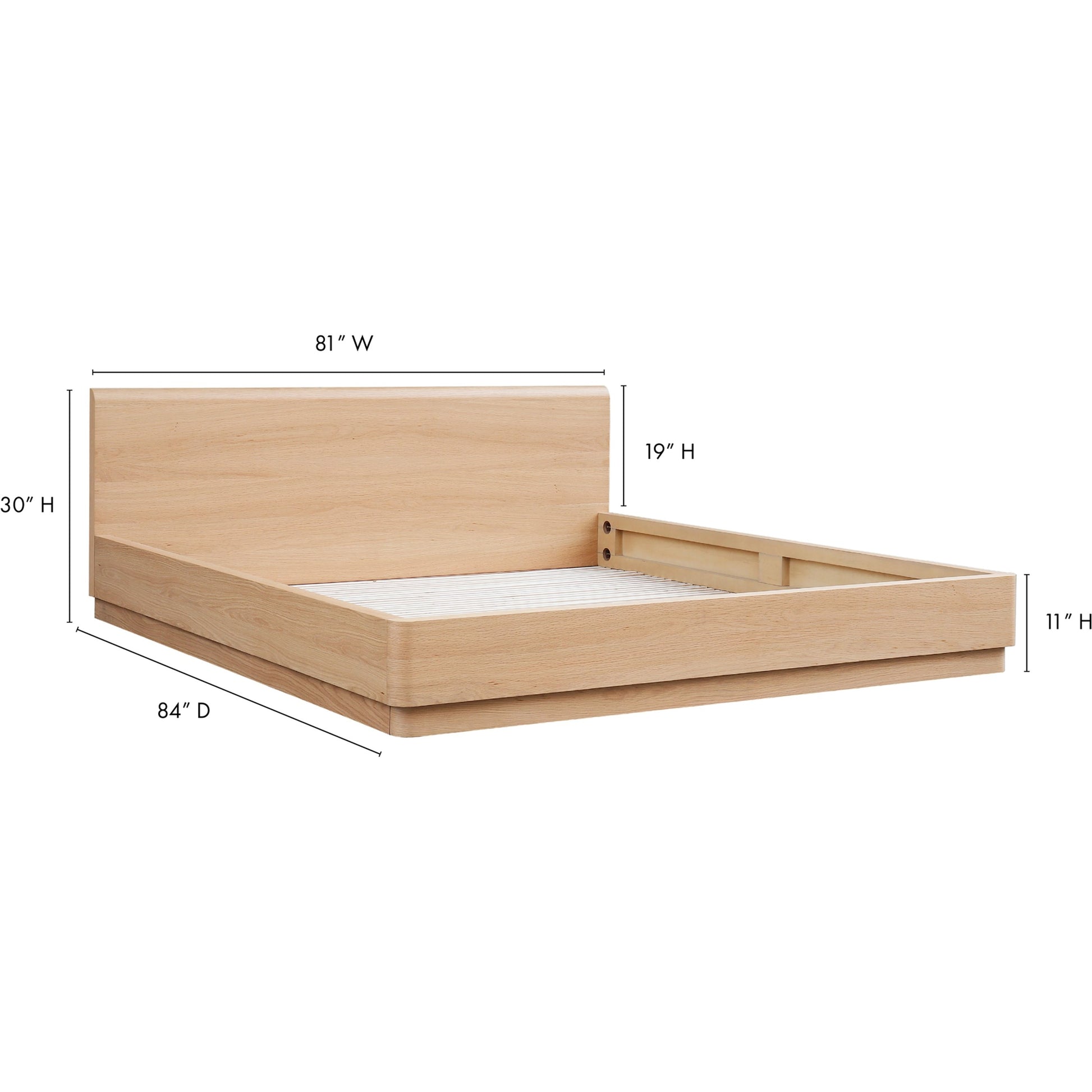 Round Off Bed by Moe's Home Collection. Made from unique in a modern style.