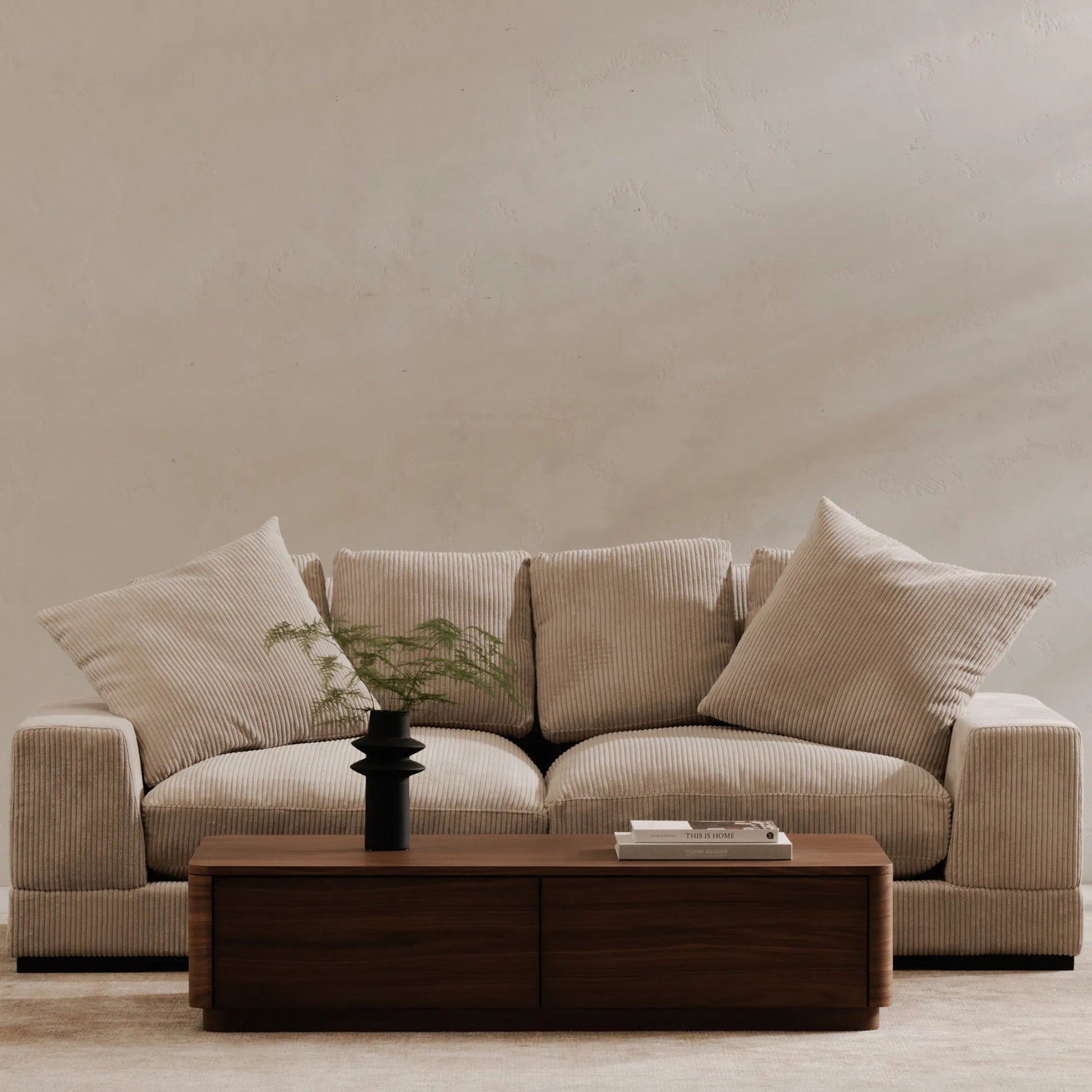 Round Off Coffee Table by Moe's Home Collection. Made from unique in a transitional style.