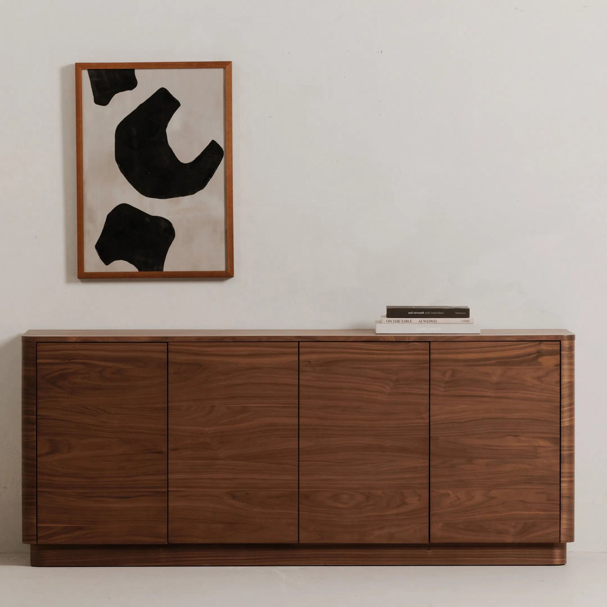 Round Off Sideboard by Moe's Home Collection. Made from unique in a transitional style.