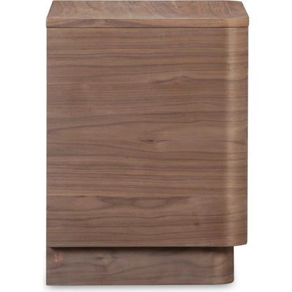 Round Off Tall Nightstand by Moe's Home Collection. Made from unique in a transitional style.