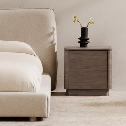 Round Off Tall Nightstand by Moe's Home Collection. Made from unique in a transitional style.