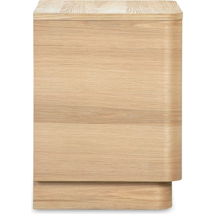 Round Off Tall Nightstand by Moe's Home Collection. Made from unique in a transitional style.