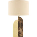 Yuruga Accent Table Lamp by Surya. Made from marble, iron, linen, polyester in a modern style.