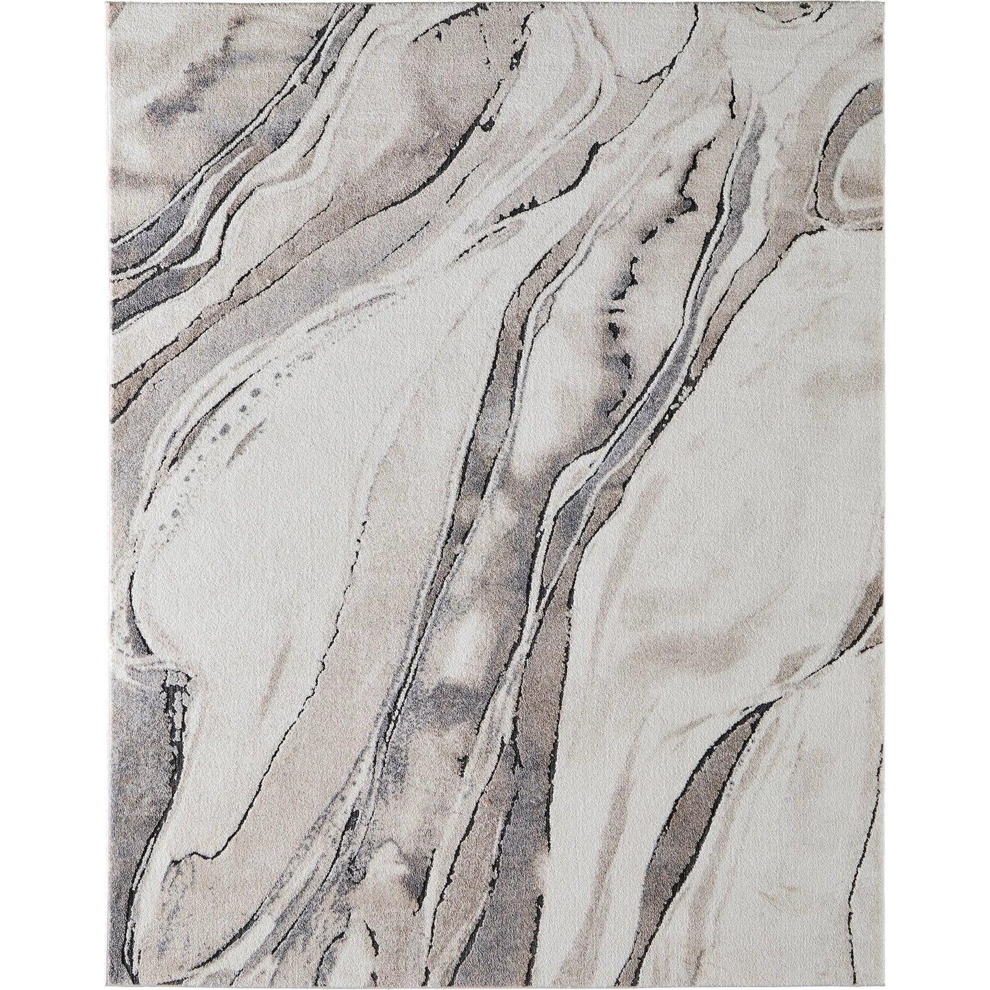 000 SI-2635537,SI-2635538,SI-2635539,SI-2635540,SI-2635541 | Primary Silo | Gilmore GIL39URF Rug by Feizy in ivory, gray, black. Made from polypropylene in a unique style.