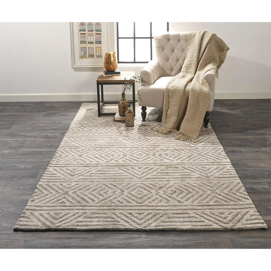 Colton Geometric Rug - 8791F by Feizy. Made from polyester in a unique style.