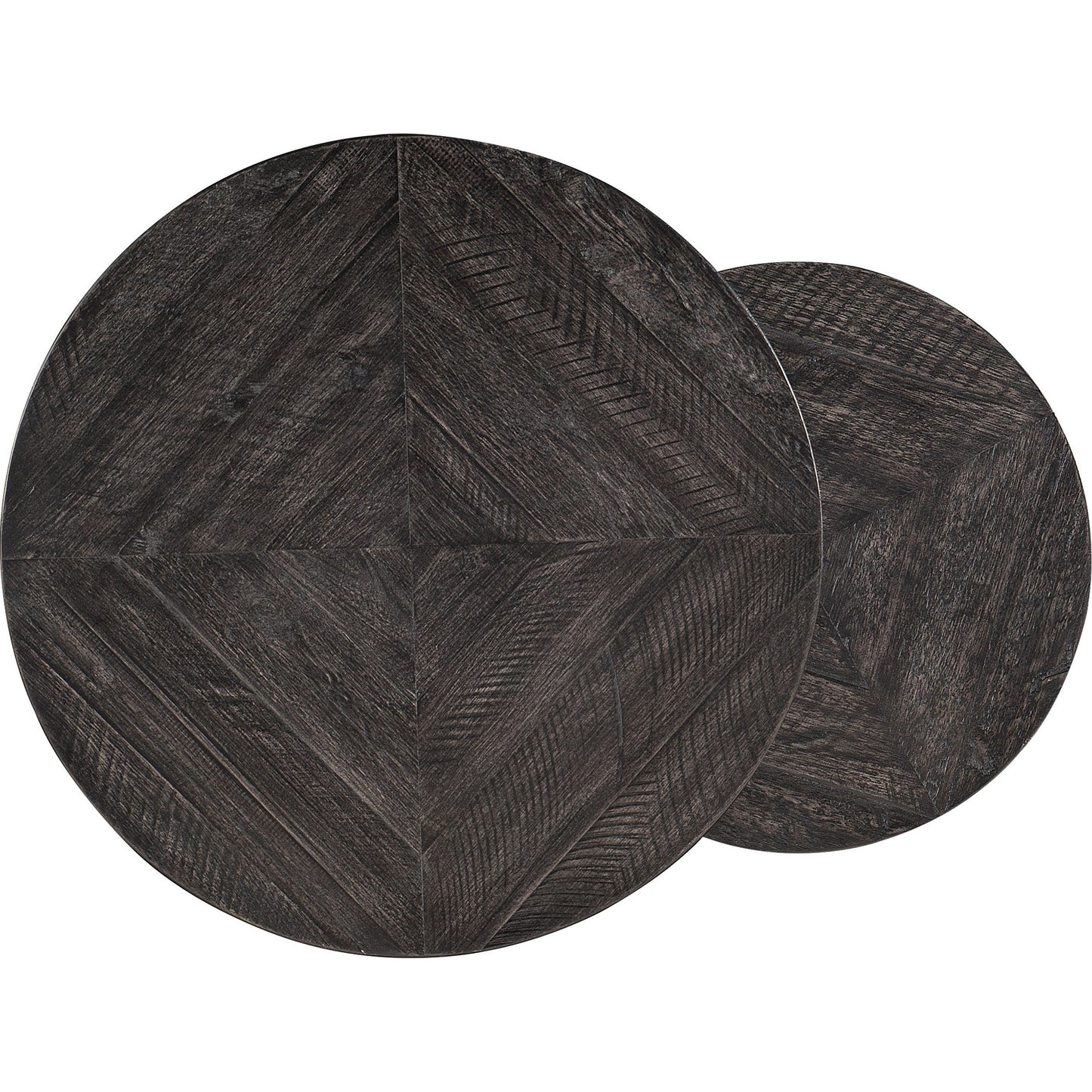 002 SI-1749749 | Additional Silo | St. Armand Nesting Tables by Hooker Furniture in black. Made from acacia solids with round metal tube, metal sheet in a modern style.