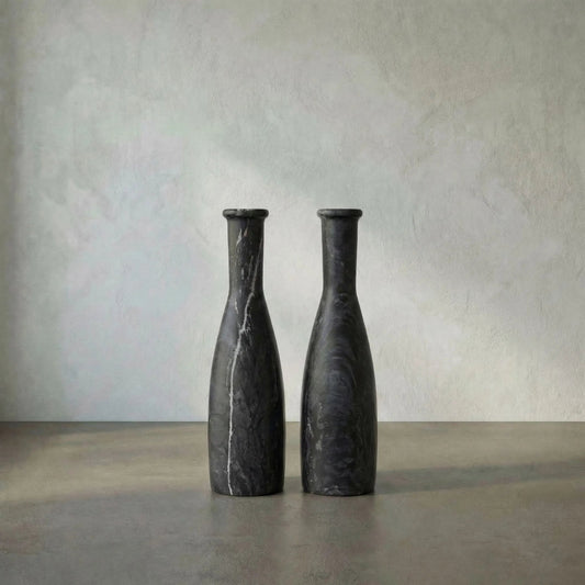 Moris Decorative Candle Holder (Set of 2) by Noir. Made from unique in a transitional style.