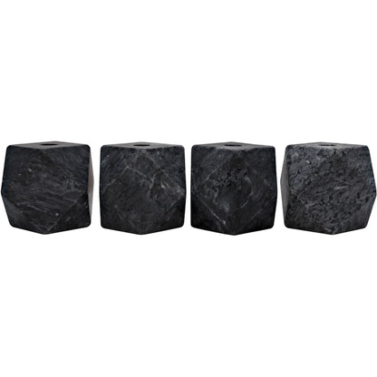 Polyhedron Decorative Candle Holder (Set of 4) by Noir. Made from unique in a modern style.