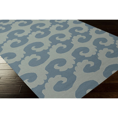 Yacht Club YTC-2012 Indoor/Outdoor Rug by Surya in tan, beige. Made from 100% wool in a unique style.