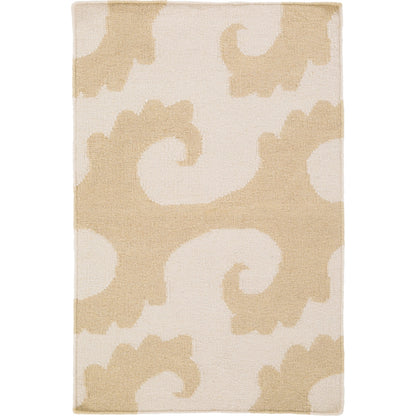 Yacht Club YTC-2012 Indoor/Outdoor Rug by Surya in tan, beige. Made from 100% wool in a unique style.
