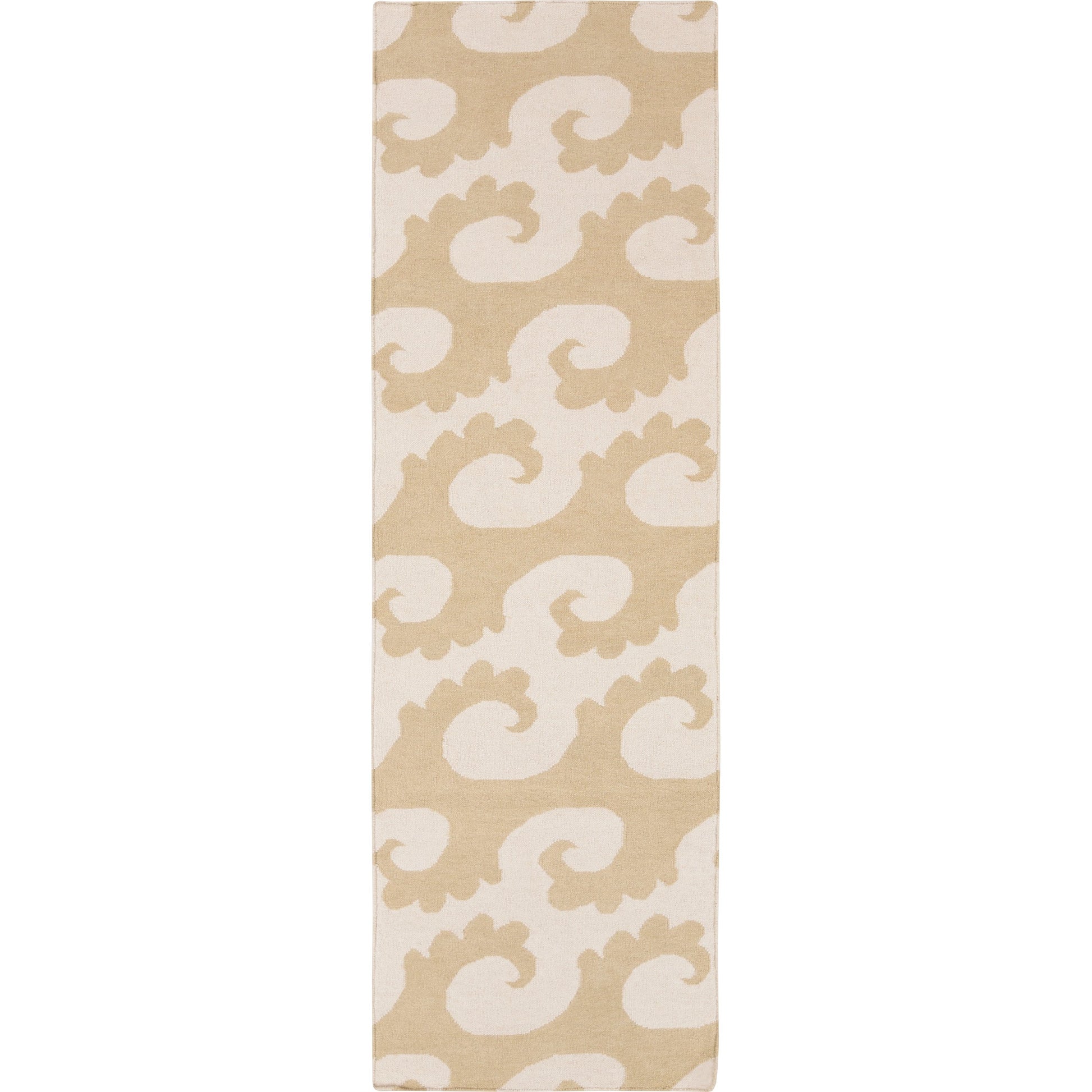 Yacht Club YTC-2012 Indoor/Outdoor Rug by Surya in tan, beige. Made from 100% wool in a unique style.