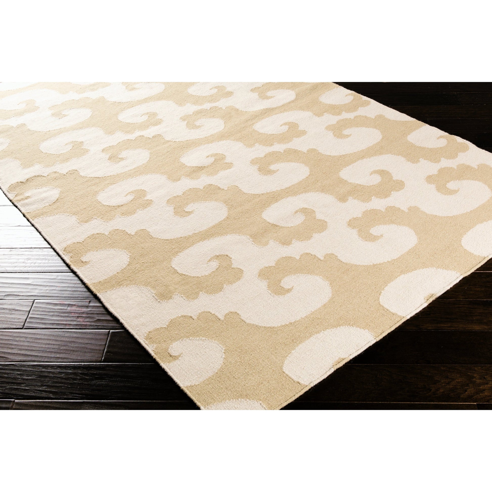 Yacht Club YTC-2012 Indoor/Outdoor Rug by Surya in tan, beige. Made from 100% wool in a unique style.