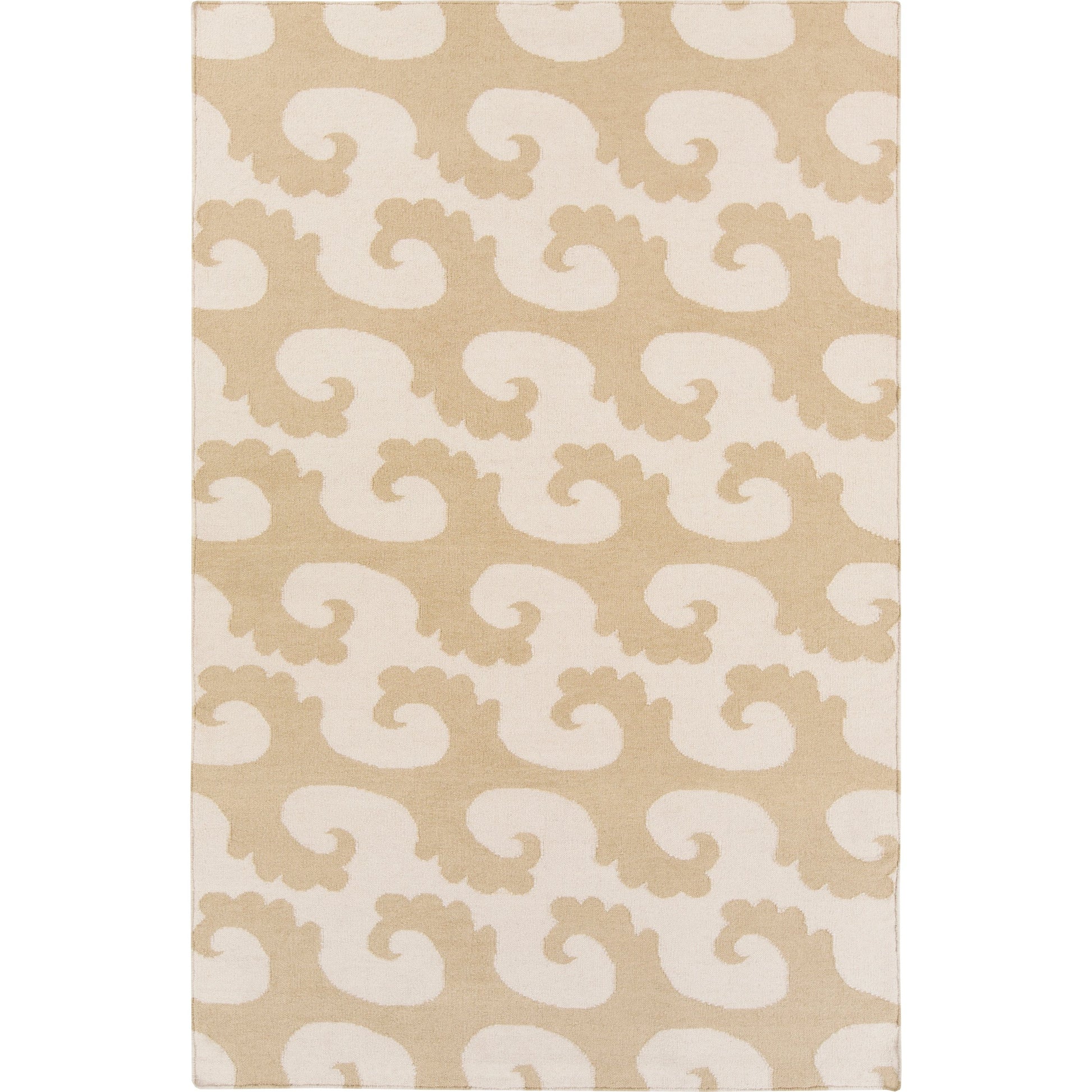 Yacht Club YTC-2012 Indoor/Outdoor Rug by Surya in tan, beige. Made from 100% wool in a unique style.