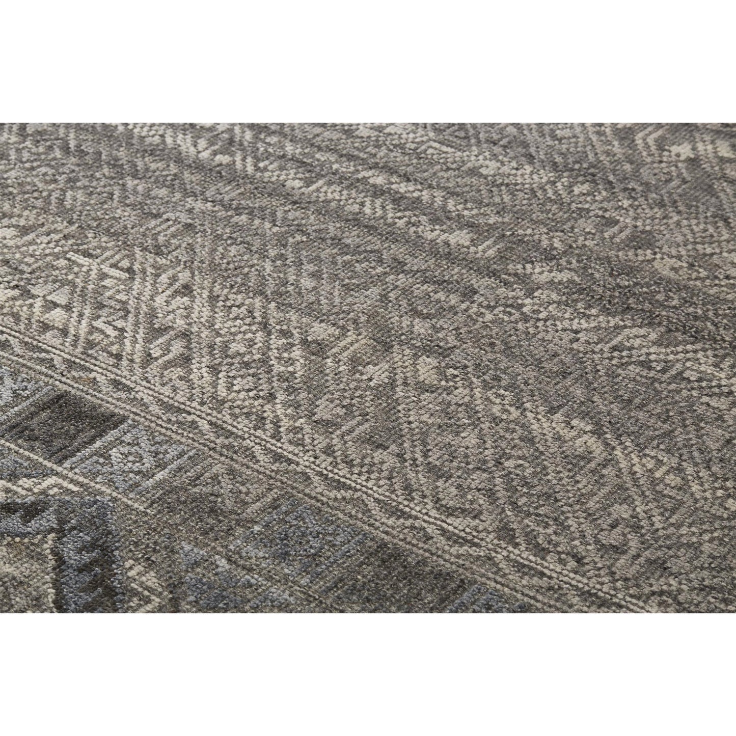 004 SI-1753207,SI-1753208,SI-1753209,SI-1753211,SI-1753215 | Closeup | Payton Transitional Diamond Rug - 6495F by Feizy. Made from viscose, wool in a unique style.