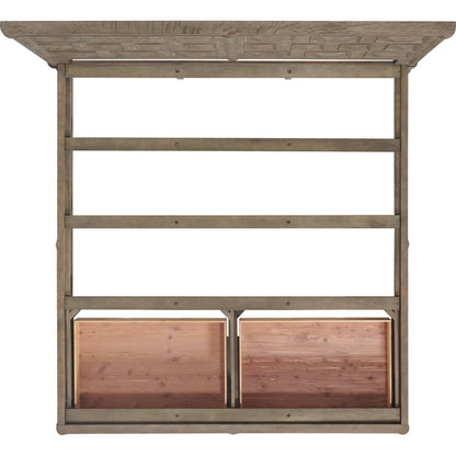 Reforma Panel Bed by A.R.T. Furniture in tapenade. Made from parawood solids, random match flaky oak veneers in a traditional style.