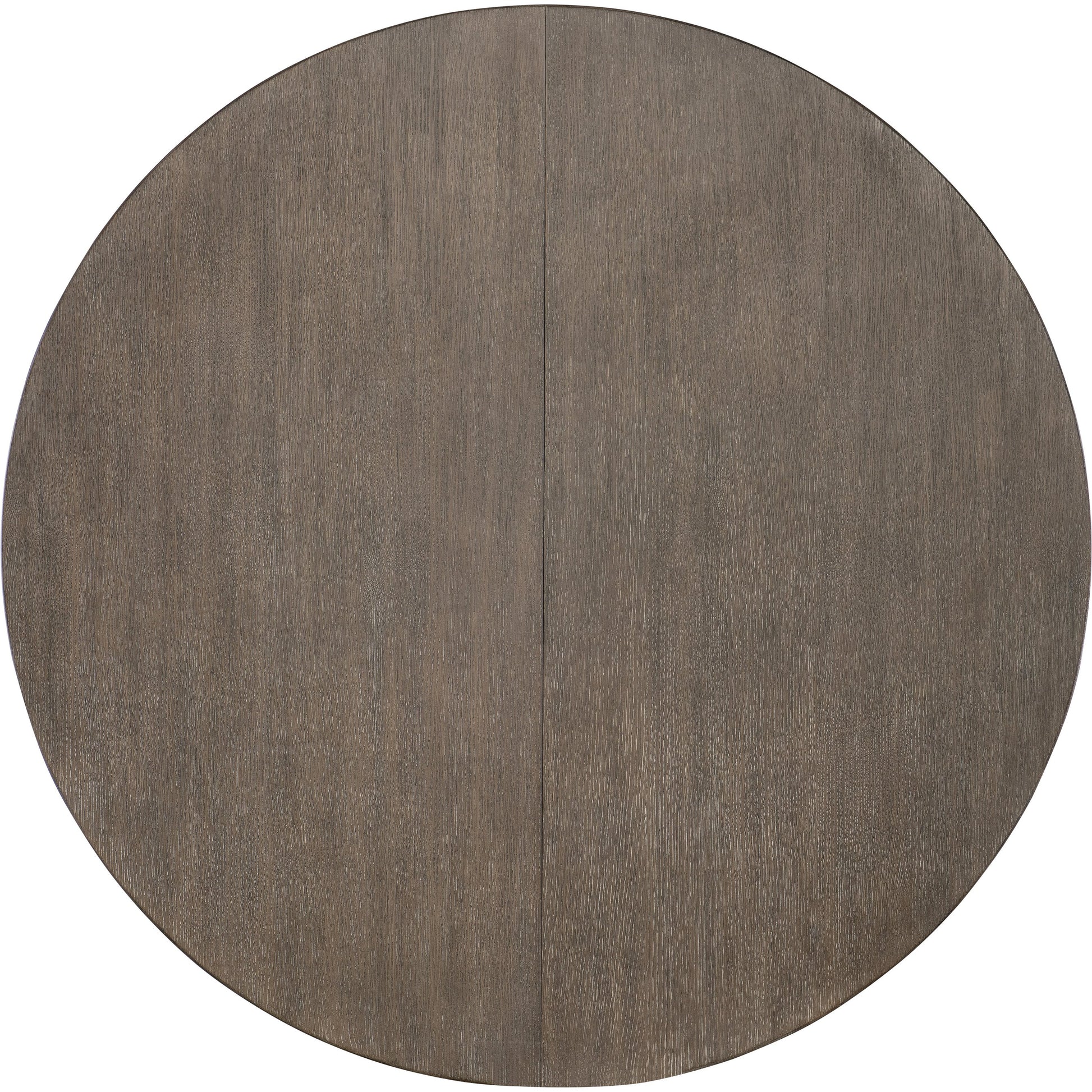 Modern Mood Round Dining Table by Hooker Furniture. Made from oak veneers, metal in a modern style.