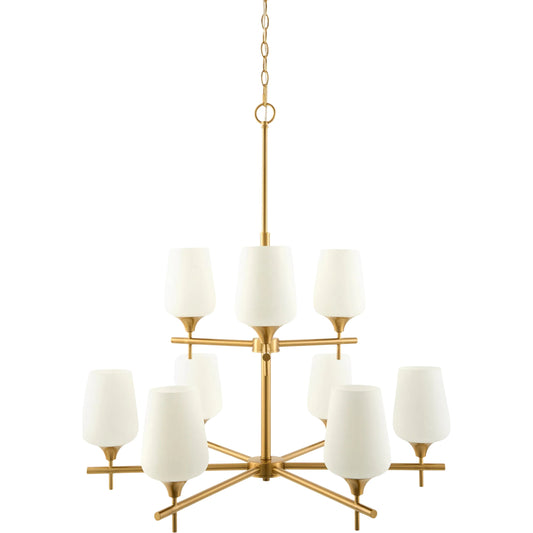 Yueva Chandelier by Livabliss. Made from iron, glass in a unique style.