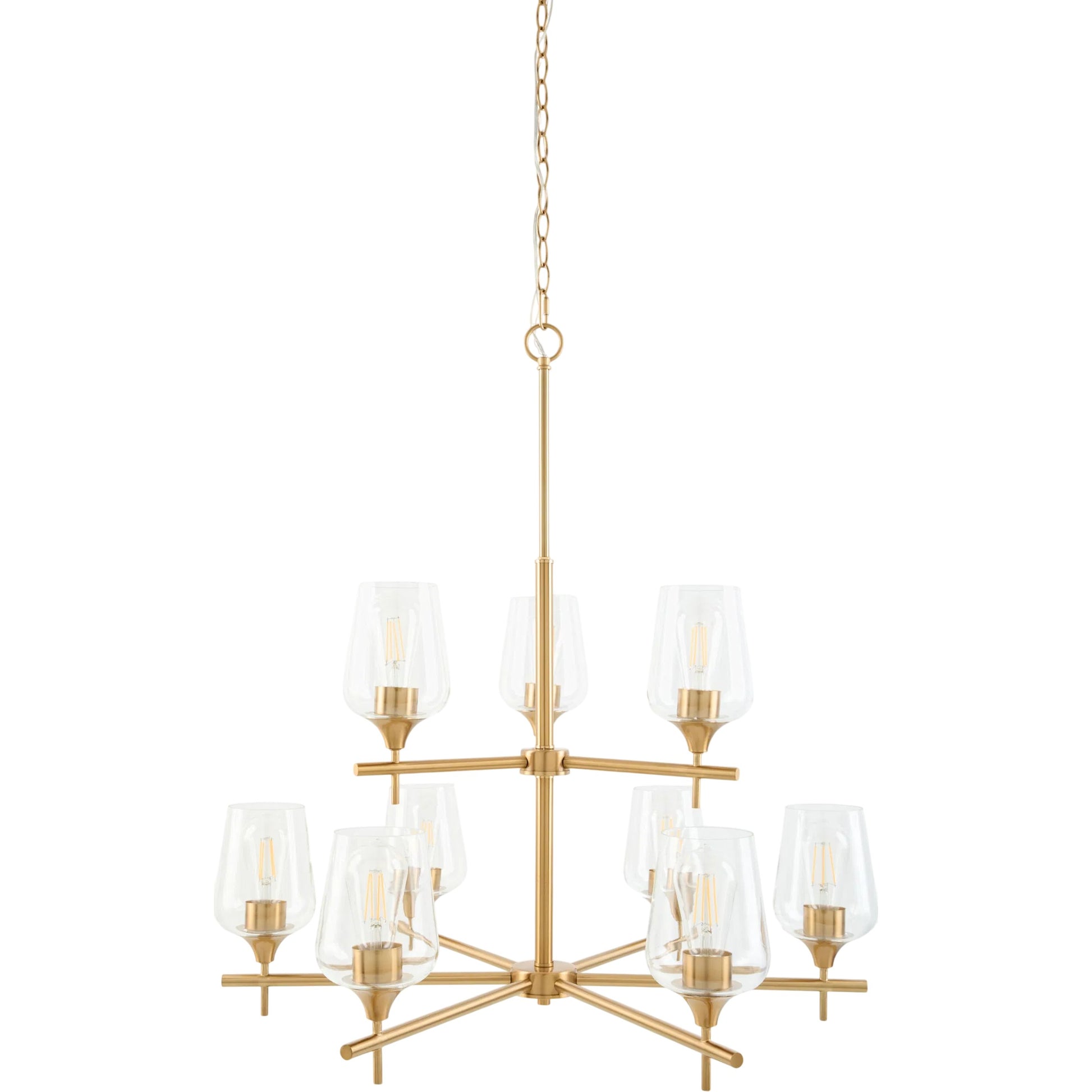 Yueva Chandelier by Livabliss. Made from iron, glass in a unique style.