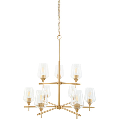 Yueva Chandelier by Livabliss. Made from iron, glass in a unique style.