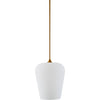 Metallic Brass, White