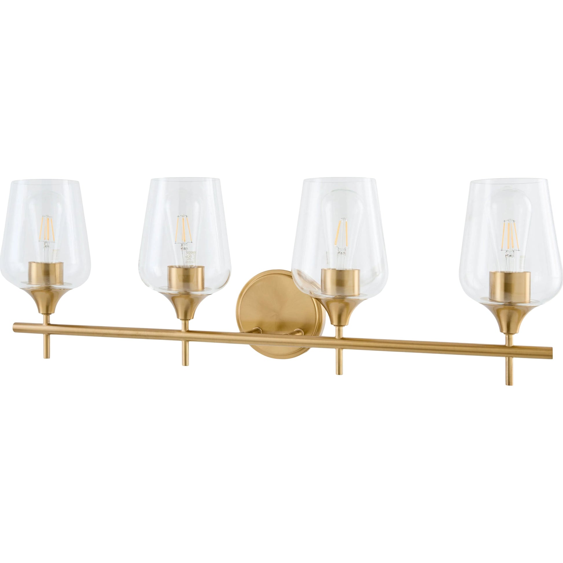 Yueva Wall Sconce by Livabliss in electroplated. Made from iron, glass in a unique style.