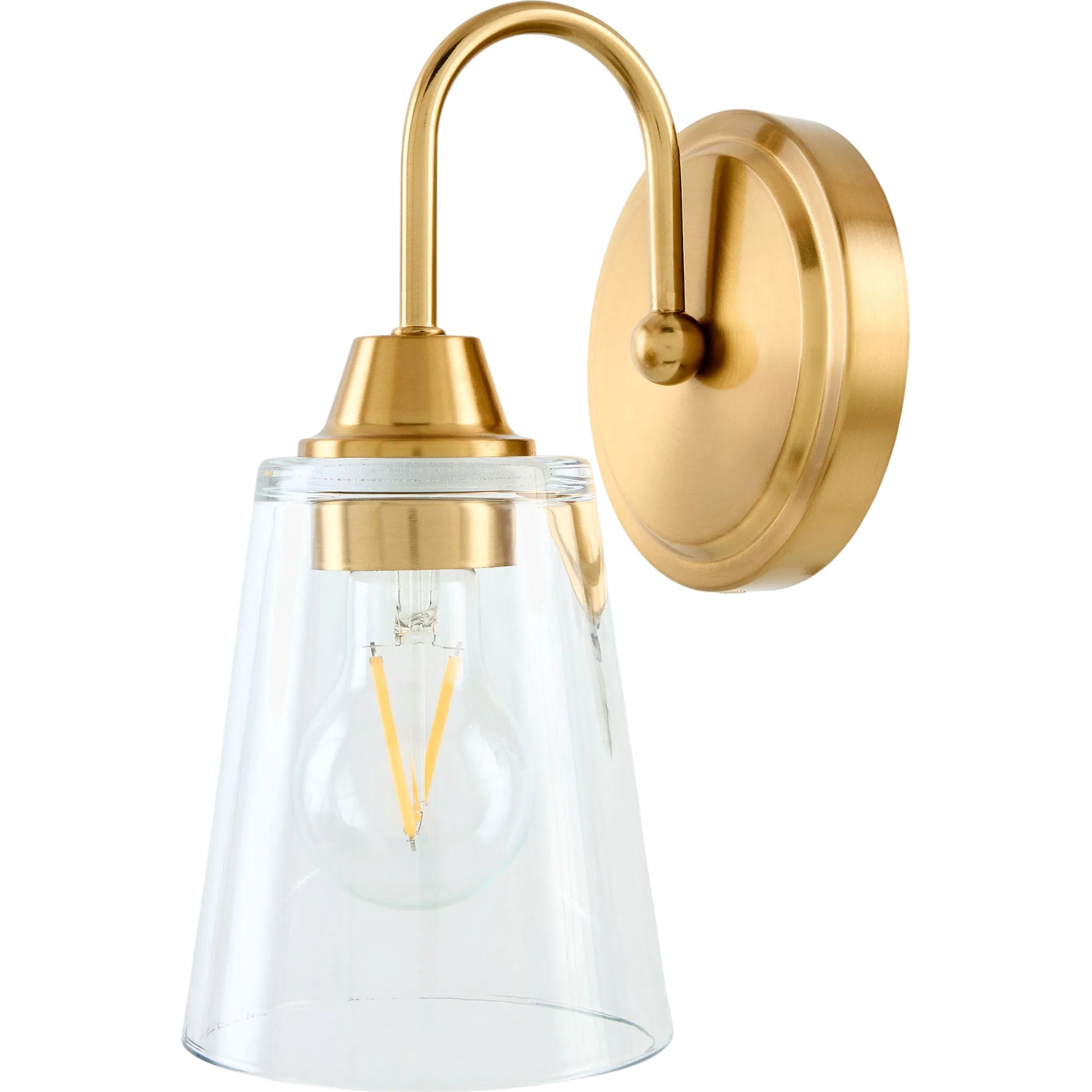 Yueva Wall Sconce by Livabliss. Made from iron, glass in a unique style.