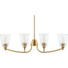 Metallic Brass, Clear, White