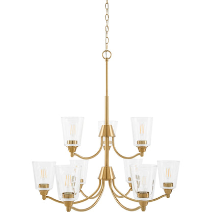 Yueva Chandelier by Livabliss. Made from iron, glass in a unique style.