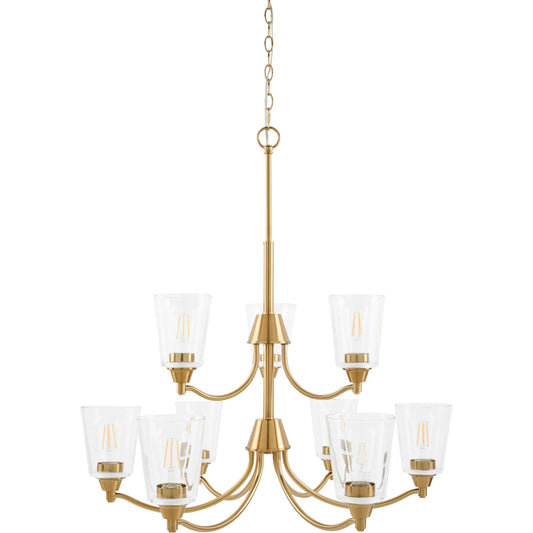 Yueva Chandelier by Livabliss. Made from iron, glass in a unique style.