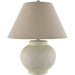Youri Accent Table Lamp by Livabliss in hand finished. Made from ceramic, linen, iron in a unique style.