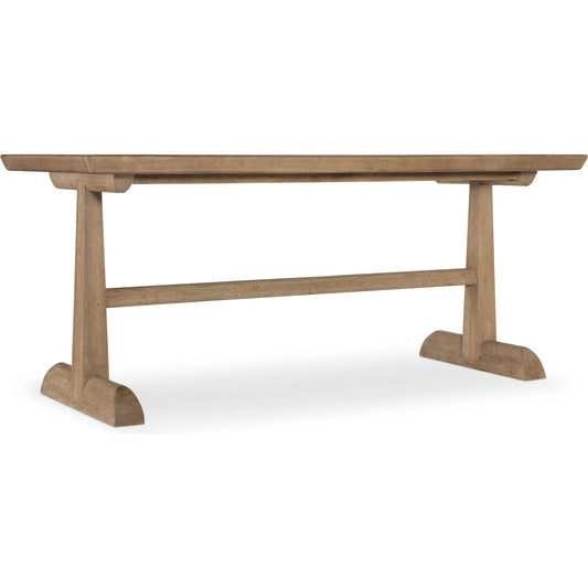 Vineyard Row Friendship Table by Hooker Furniture in light wood and sonoma. Made from unique in a unique style.