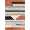 Brick Red, Mustard / 2' x 3'