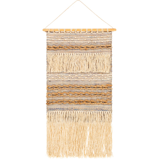 Yavan - 24604 by Livabliss in tan, ivory. Made from 100% jute, 100% wood in a eclectic & global style.