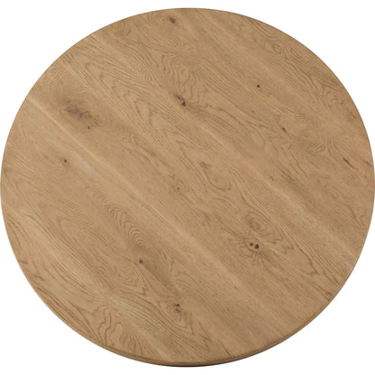 Driftwood Round Cocktail Table by Hooker Furniture. Made from unique in a transitional style.