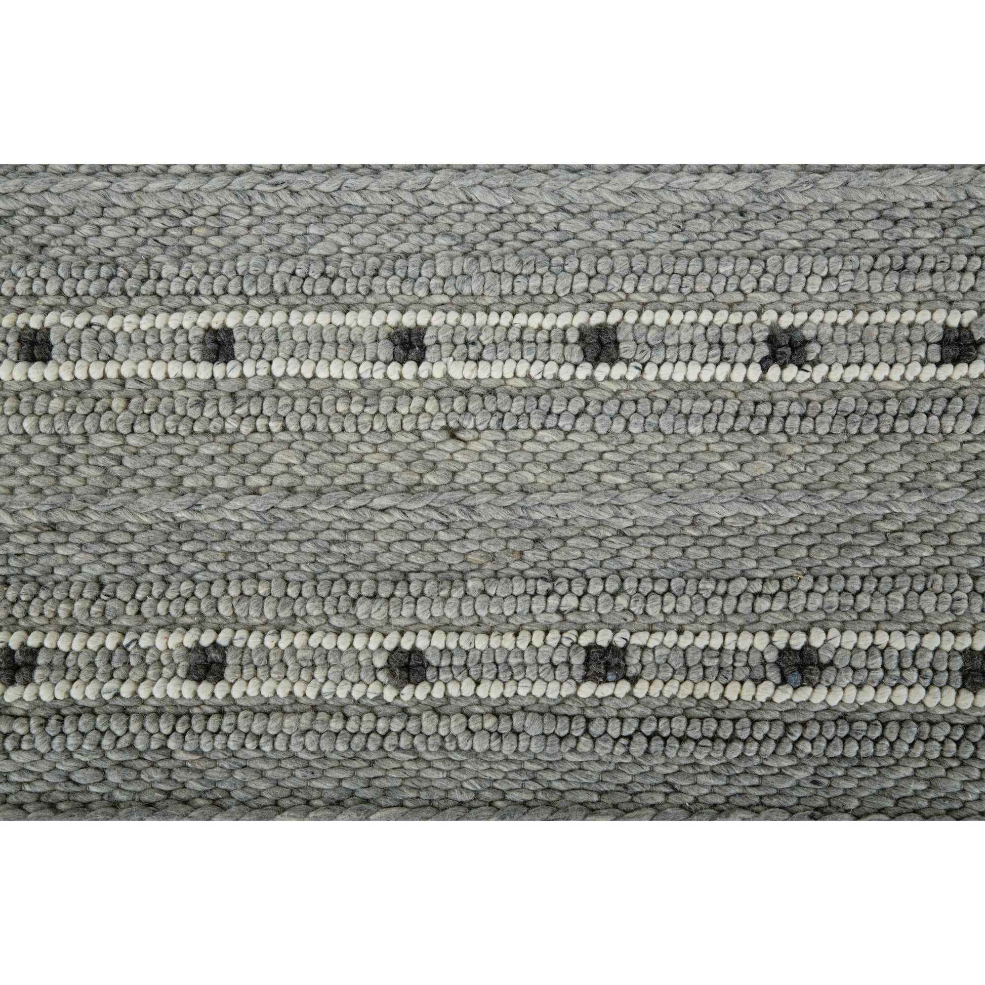 Cicero Transitional Stripes Rug - T15T8006 by Thom Felicia by Feizy Rugs in gray, black, white. Made from wool in a unique style.