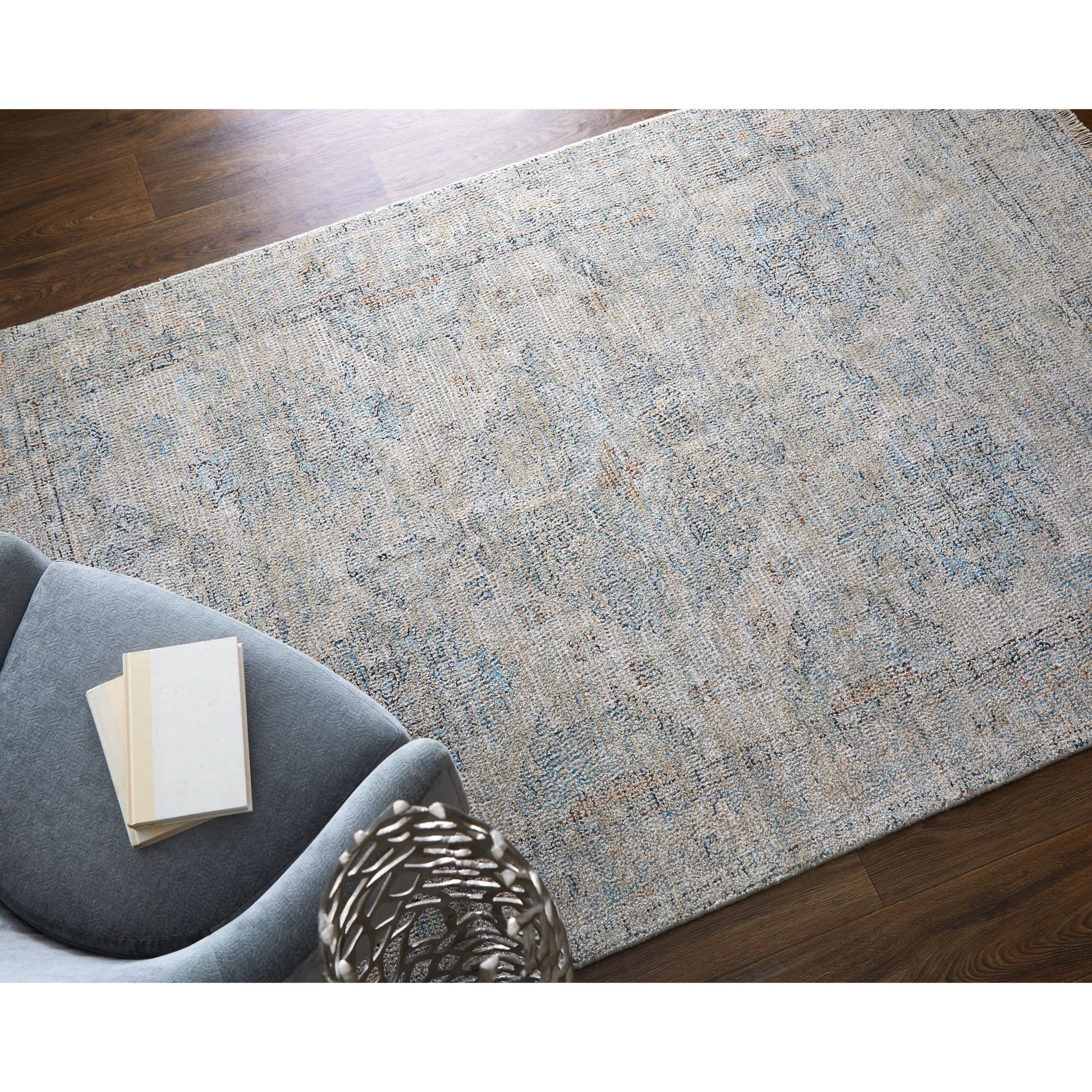 Caldwell Transitional Oriental Rug - 8801F by Feizy in blue, gray, taupe. Made from wool, viscose in a unique style.