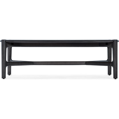 Harlow Soft Rectangle Coffee Table by Hooker Furniture in black. Made from unique in a modern style.