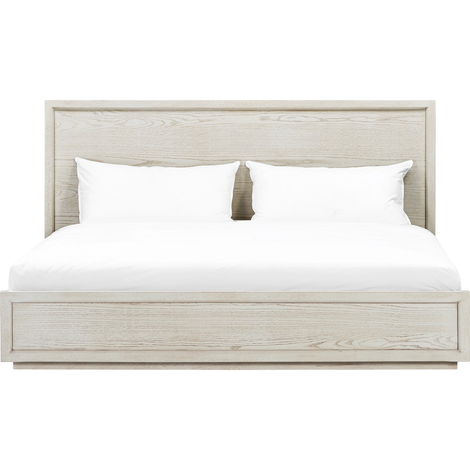 Zest Solid Wood Platform Bed by Zest in light oak. Made from mdf, partical board in a modern style.