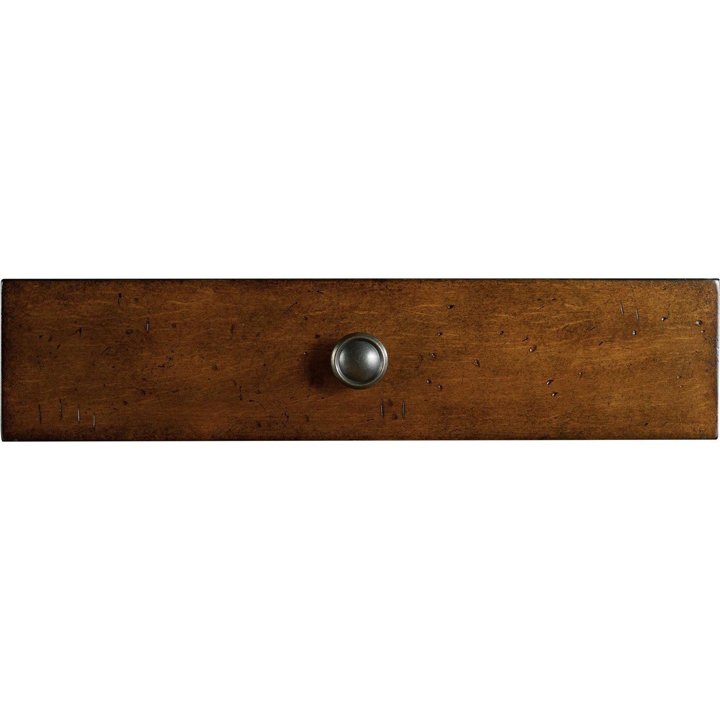 003 SI-1749949 | Closeup | Tynecastle Nightstand by Hooker Furniture in chestnut. Made from alder veneers in a traditional style.