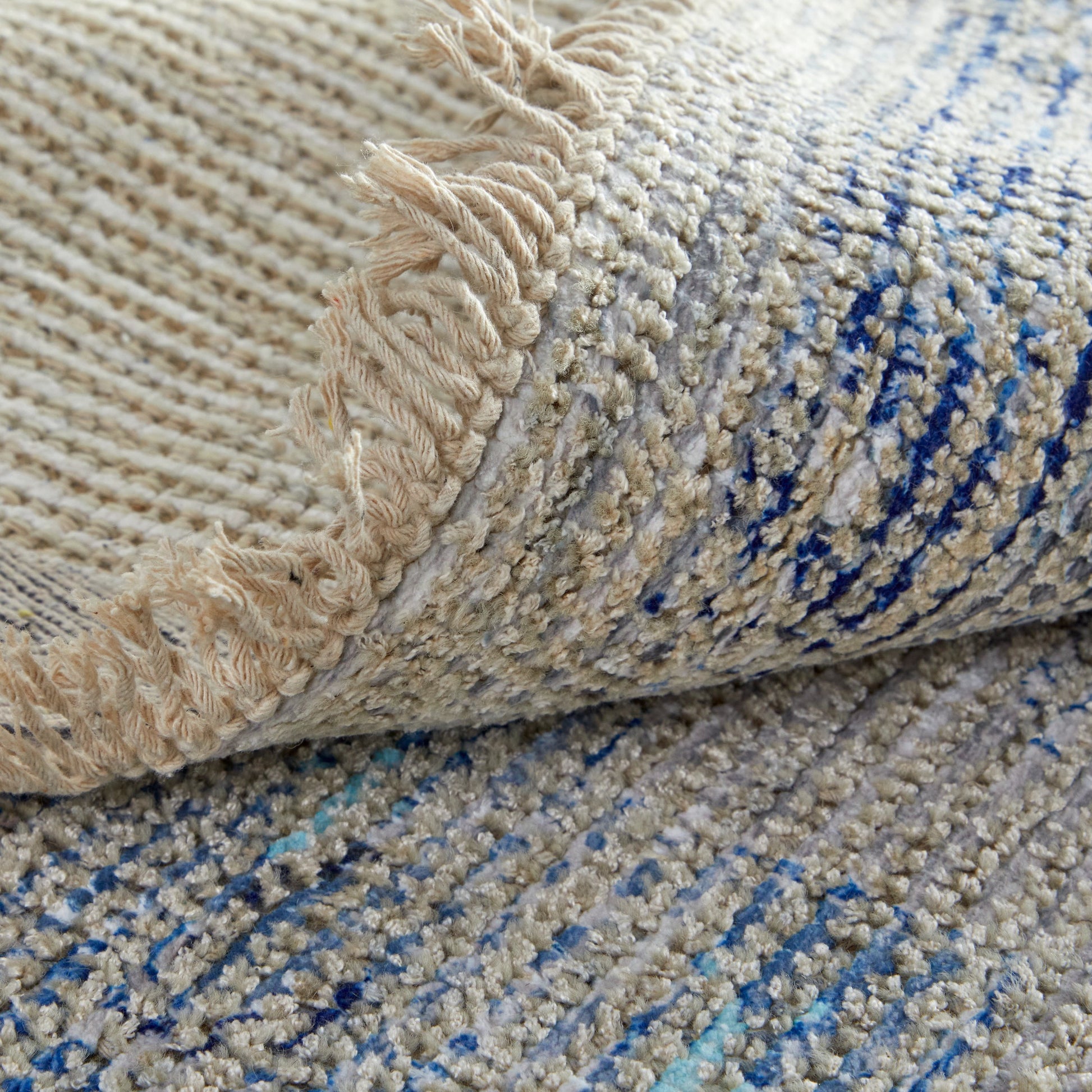 Caldwell Transitional Rug - 8108F by Feizy in gray, blue, ivory. Made from wool, viscose in a unique style.