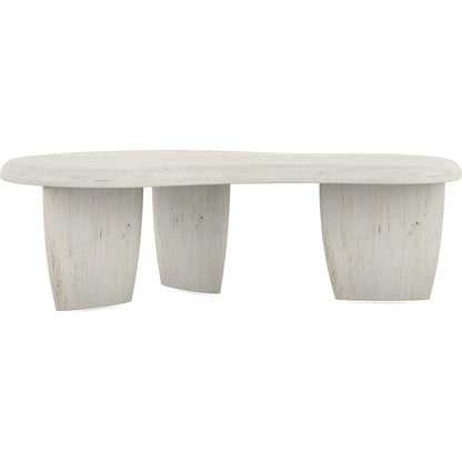 Ashlar Tall Cocktail Table by A.R.T. Furniture in bisque. Made from parawood solids, birch veneers, resin in a transitional style.