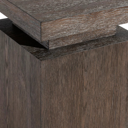 Outline Accent Table by Bernhardt in cassel. Made from wood in a transitional style.