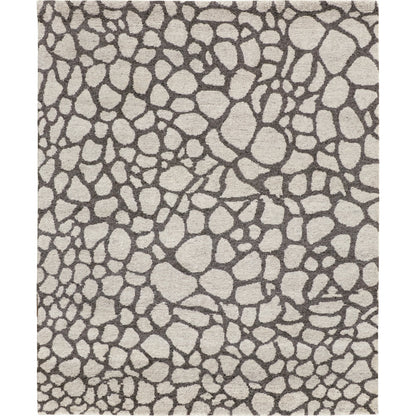 Belden Transitional Rug - T03T6001 by Thom Felicia by Feizy Rugs in ivory, gray. Made from wool in a unique style.