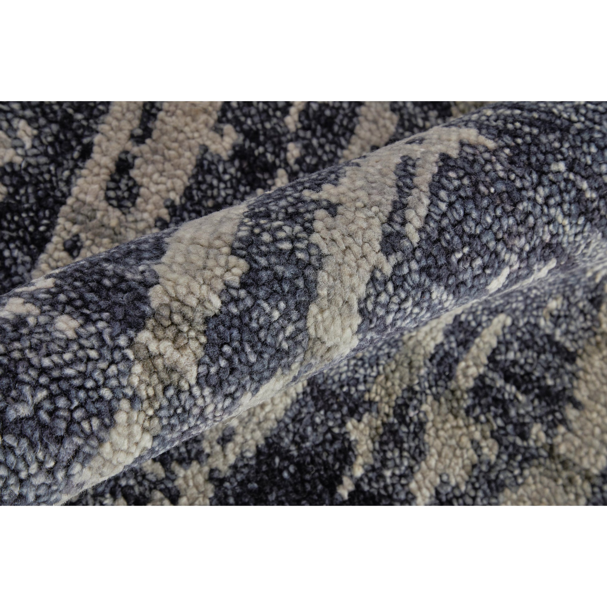 Altmar Rug - T18T6035 by Thom Felicia by Feizy Rugs in blue, gray, taupe. Made from wool in a unique style.